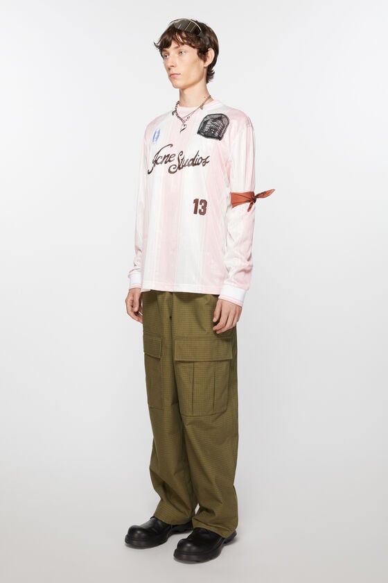 Acne Studios Leichter Schal mit Print Kostenlose Rückgabe