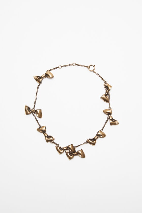 Acne Studios Halskette mit Schleifen Letzte 3 Tage