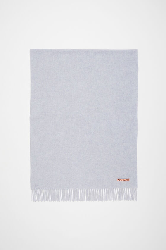 Acne Studios Oversized-Wollschal mit Fransen Letzter Tag