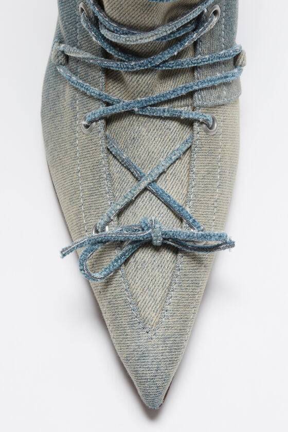 Acne Studios Schnürstiefel mit Absatz Bis zu 65% Rabatt