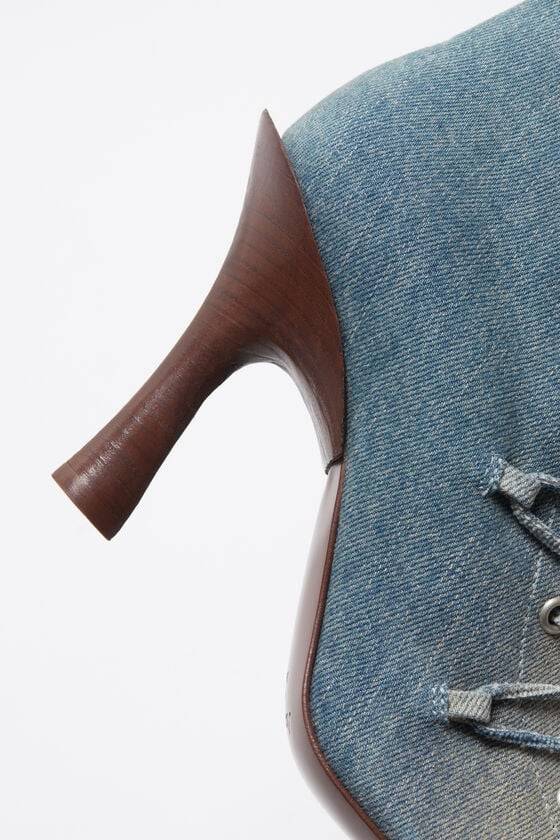 Acne Studios Schnürstiefel mit Absatz Bis zu 65% Rabatt