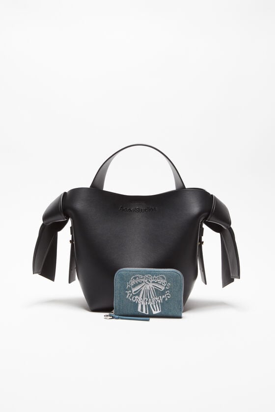 Acne Studios Portemonnaie aus Denim mit Reißverschluss Nur für heute