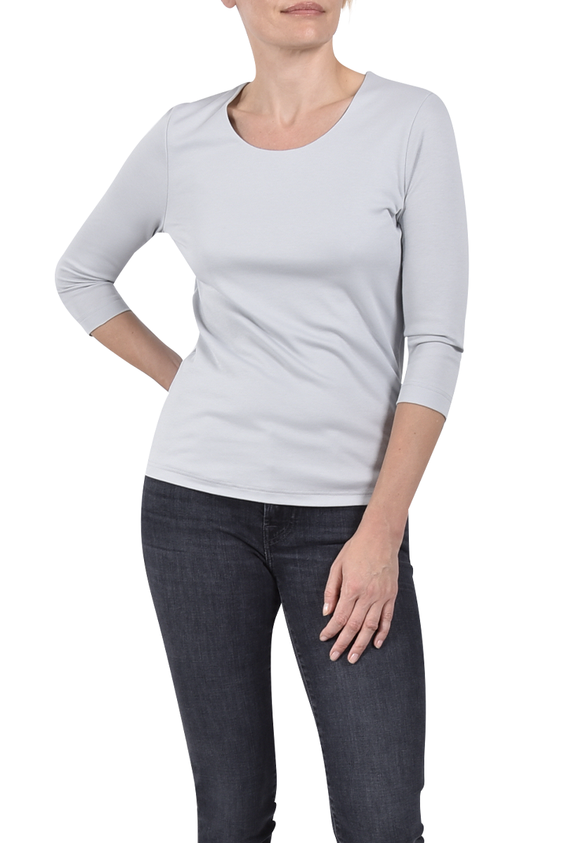 EFIXELLE Rundhalsshirt aus Baumwolle von EFIXELLE Kauf eins, bekomm eins gratis
