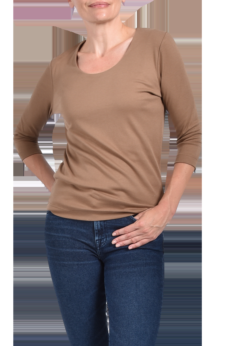 EFIXELLE Rundhalsshirt aus Baumwolle von EFIXELLE Riesige Ersparnisse