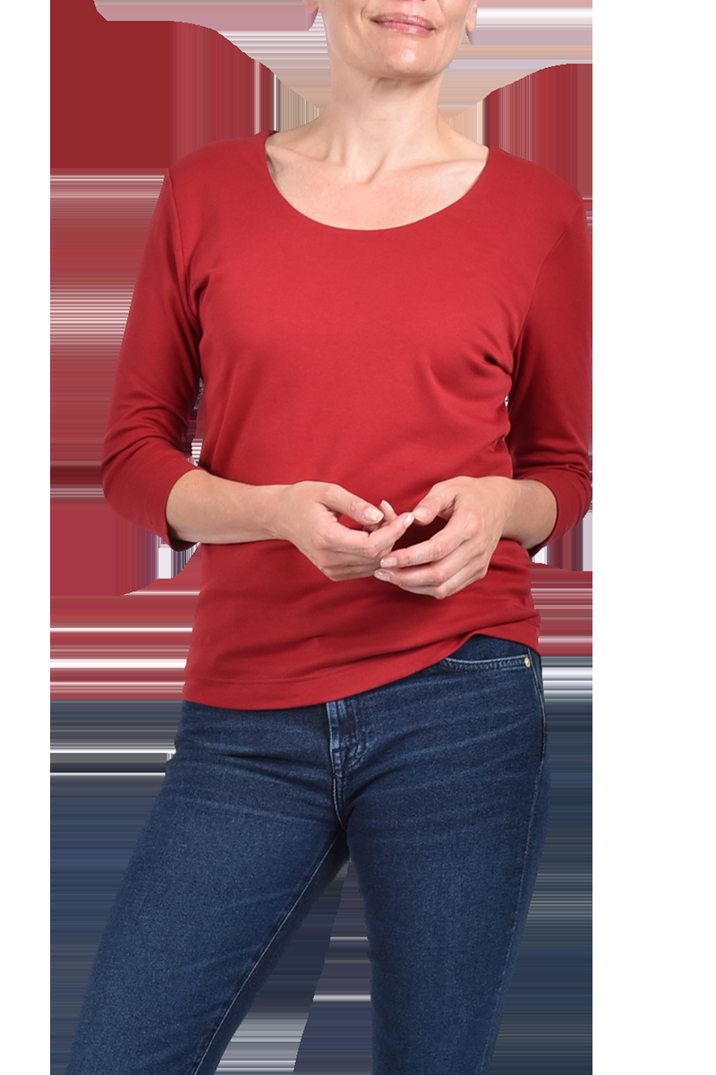 EFIXELLE Rundhalsshirt aus Baumwolle von EFIXELLE Super Sparpreis