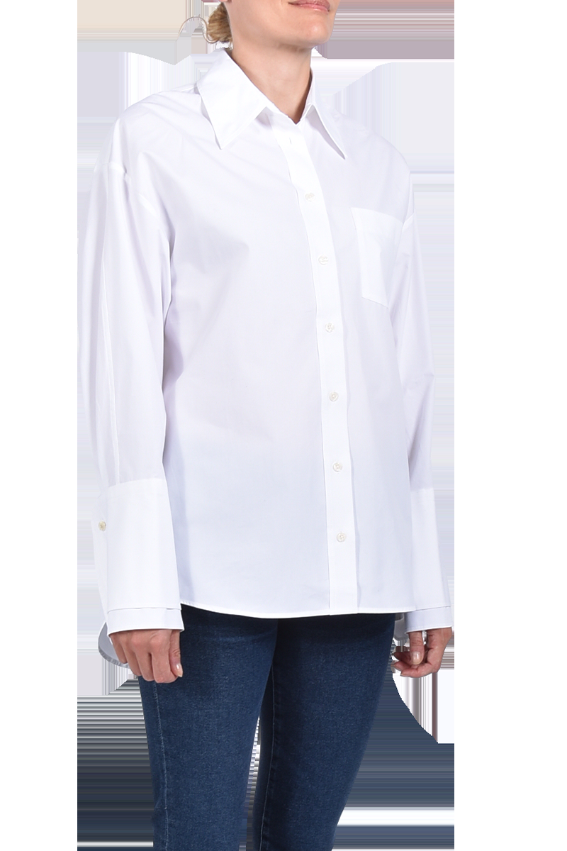 SOSUE Bluse "Malin" mit breiten Manschetten von SOSUE, weiß Bis zu 65% Rabatt