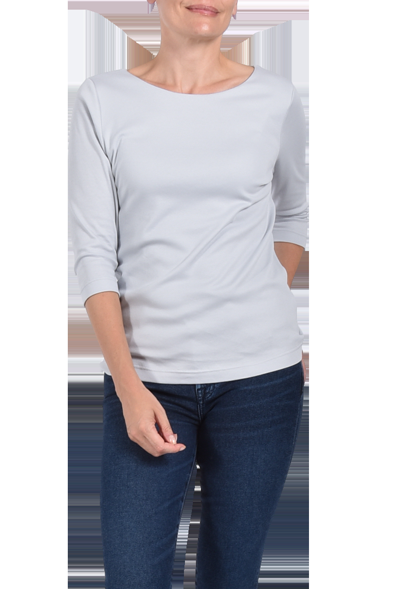 EFIXELLE Baumwollshirt mit U-Boot-Ausschnitt von EFIXELLE Discount Store für neue Produkte