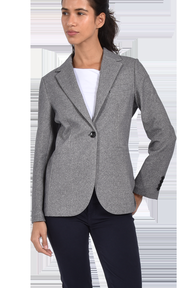 CIRCOLO Baumwollblazer mit Fischgräten-Muster von CIRCOLO Online