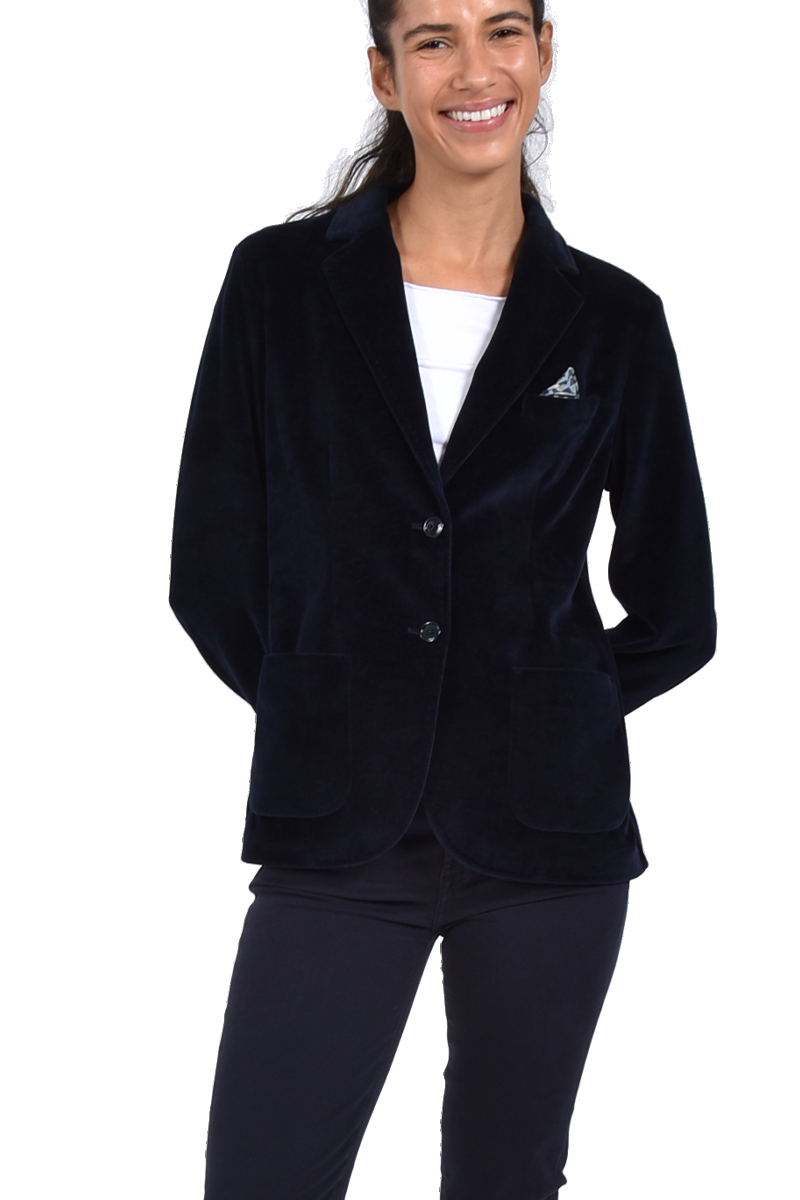 CIRCOLO Blazer aus Samtstretch von CIRCOLO Verkauf