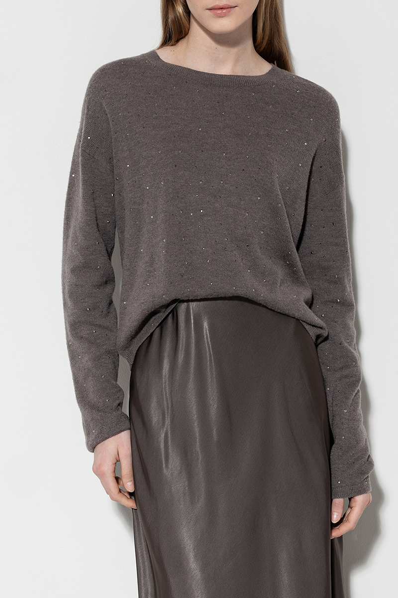 LUISA CERANO Pullover mit Strasssteinen von LUISA CERANO Blitzverkäufe