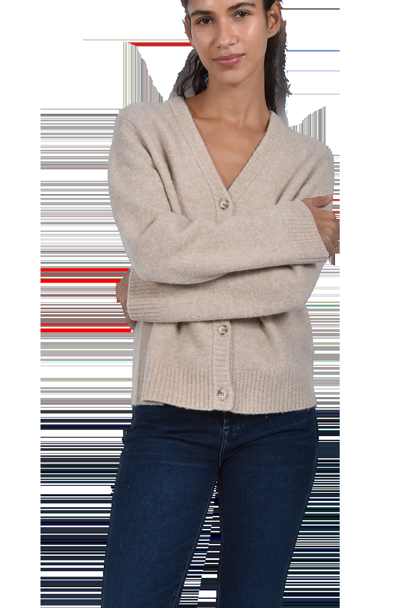 INSIEME Bouclé-Cardigan mit verkürzten Ärmeln von INSIEME Osterangebot
