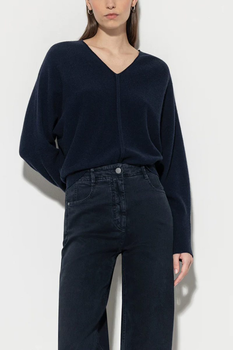 LUISA CERANO V-Pullover aus Kaschmir-Mix von LUISA CERANO Clearance-Verkauf
