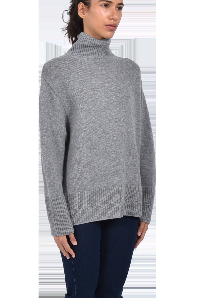 VAN KUKIL Stehkragenpullover "Brit" von VAN KUKIL Heißer Verkauf