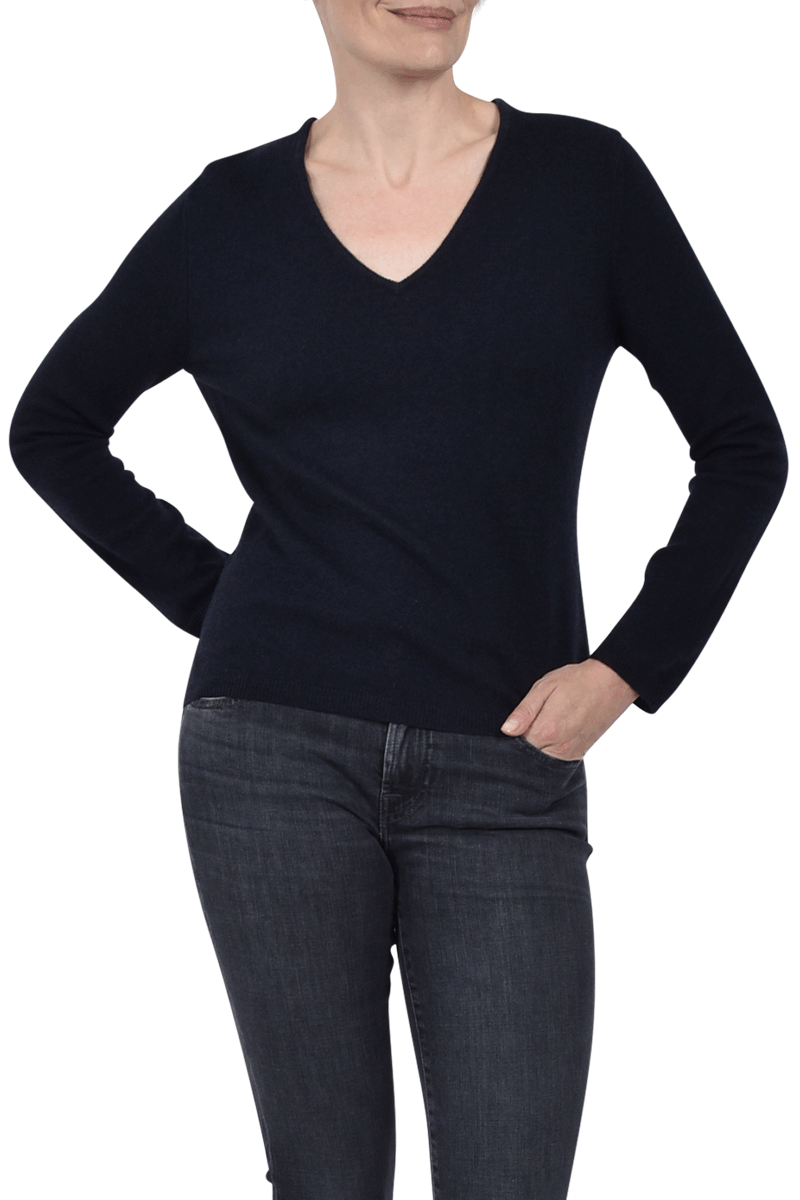 INSIEME V-Ausschnitt-Pullover aus Cashmere von INSIEME Kostenlose Rückgabe
