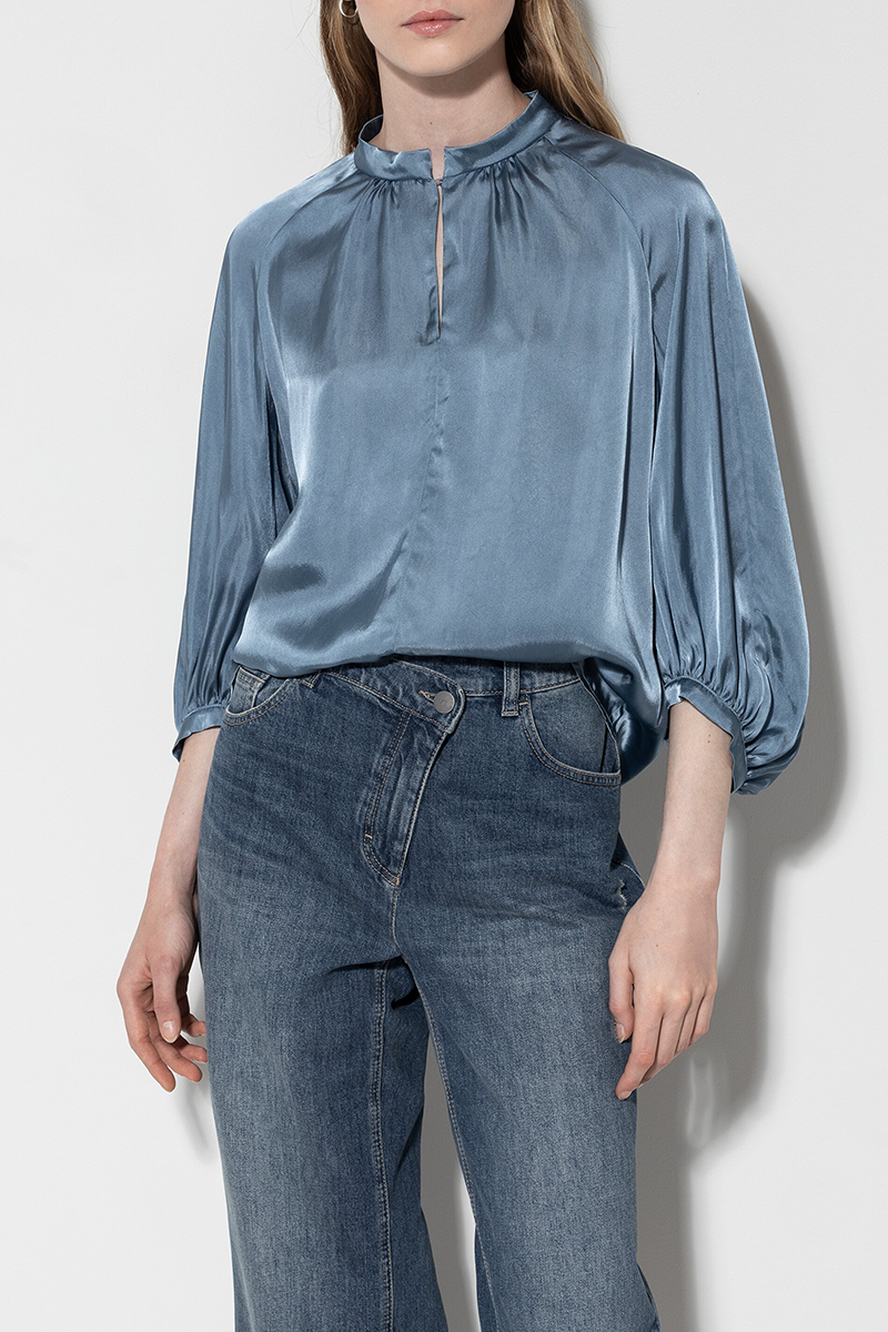 LUISA CERANO Stehkragenbluse mit 3/4-Arm von LUISA CERANO Bis zu 65% Rabatt