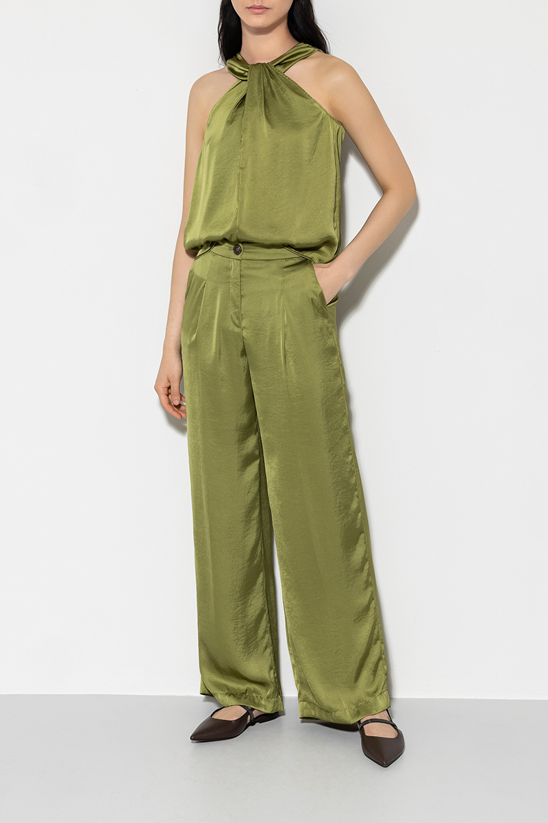 LUISA CERANO Wideleg-Pants mit Bundfalten von LUISA CERANO Super Rabatt