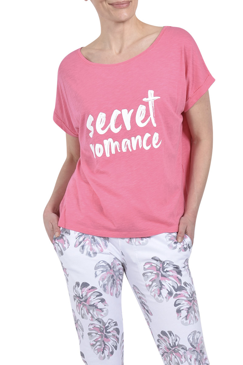 JUVIA Boxy-Shirt "Luca" mit Druck von JUVIA Online Shopping