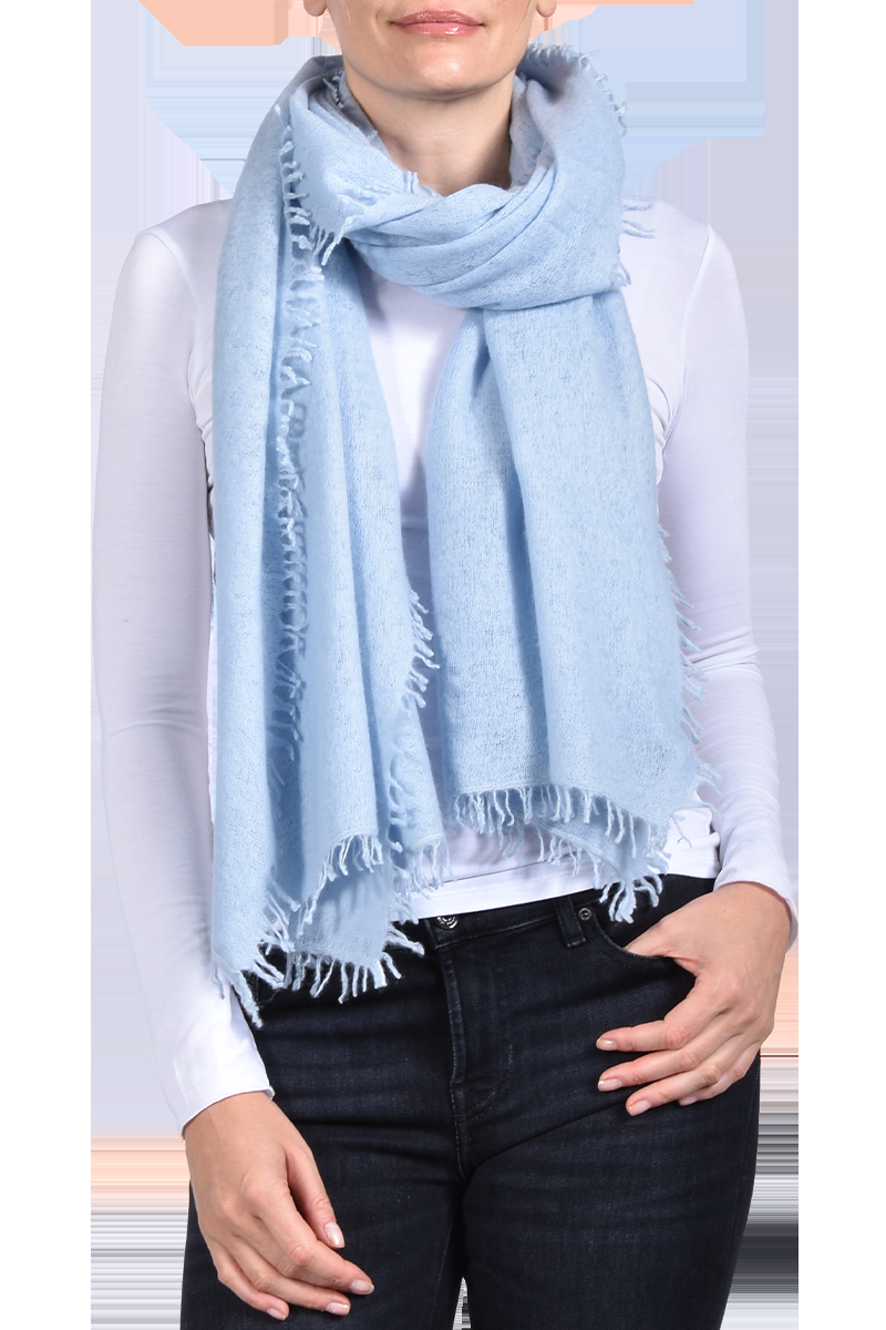 PUR SCHOEN Edles Cashmere-Tuch von PUR SCHOEN, Bleu Saisonale Angebote