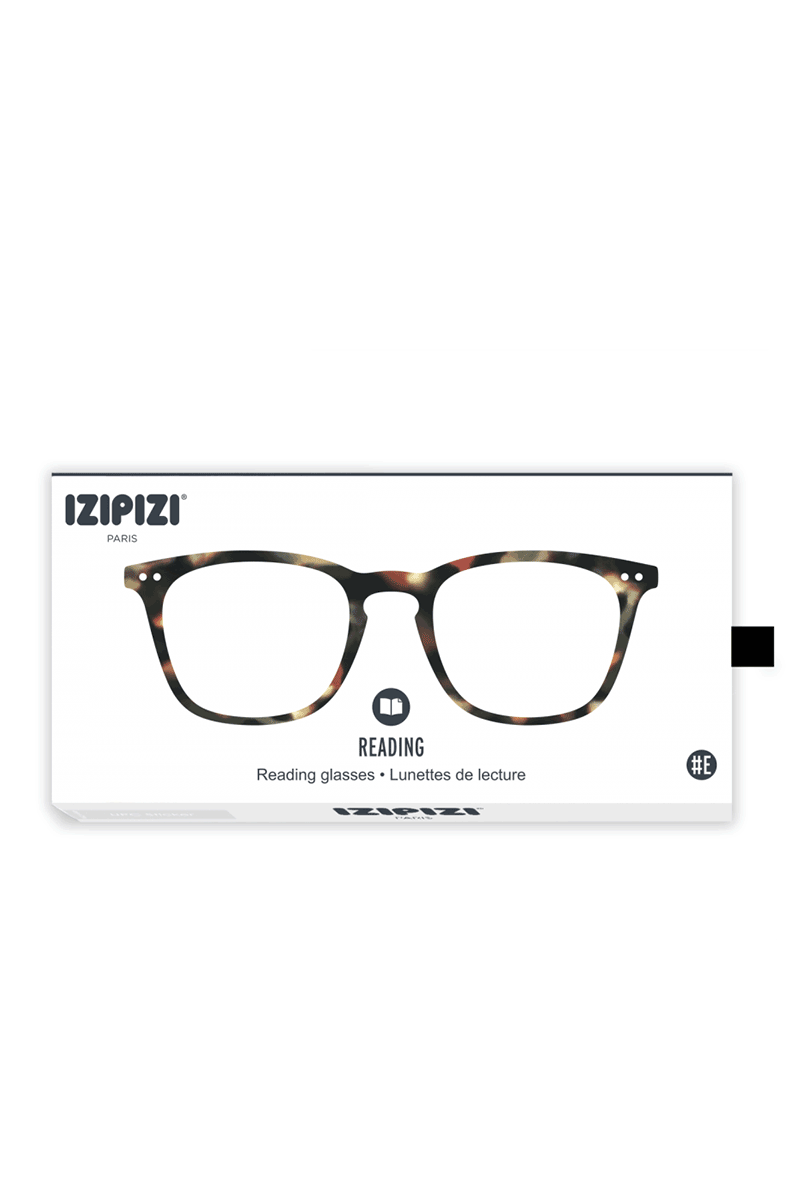 IZIPIZI Moderne Lesebrille Modell #E, Tortoise Letzter Tag