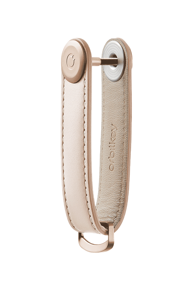 ORBITKEY Schlüsselorganisator aus Leder „Orbitkey 2.0“, Rose Schlussverkauf