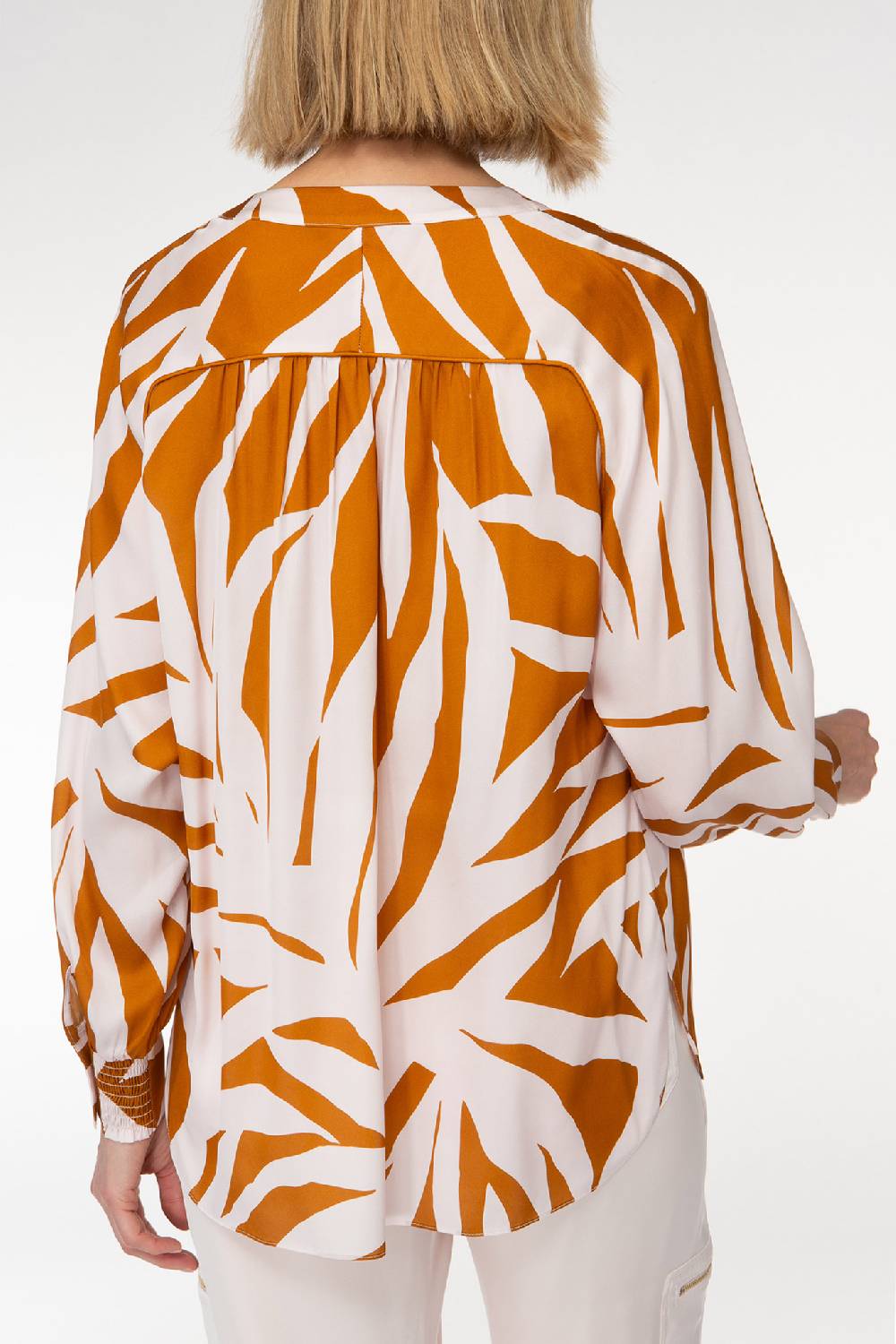 IVI GmbH PALM LEAF AMBER Tunika mit raffinierten Nahtdetails Riesige Ersparnisse