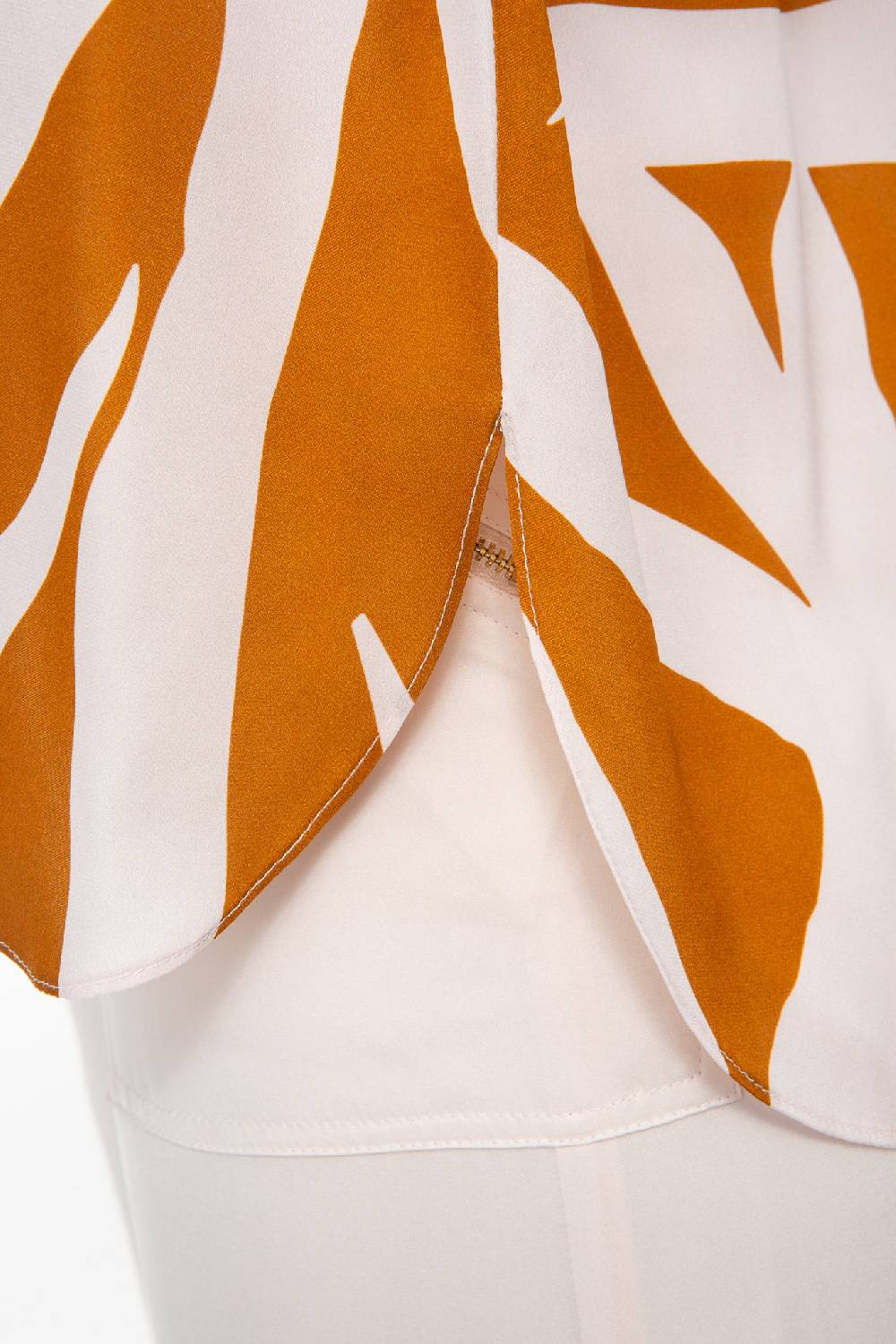 IVI GmbH PALM LEAF AMBER Tunika mit raffinierten Nahtdetails Riesige Ersparnisse