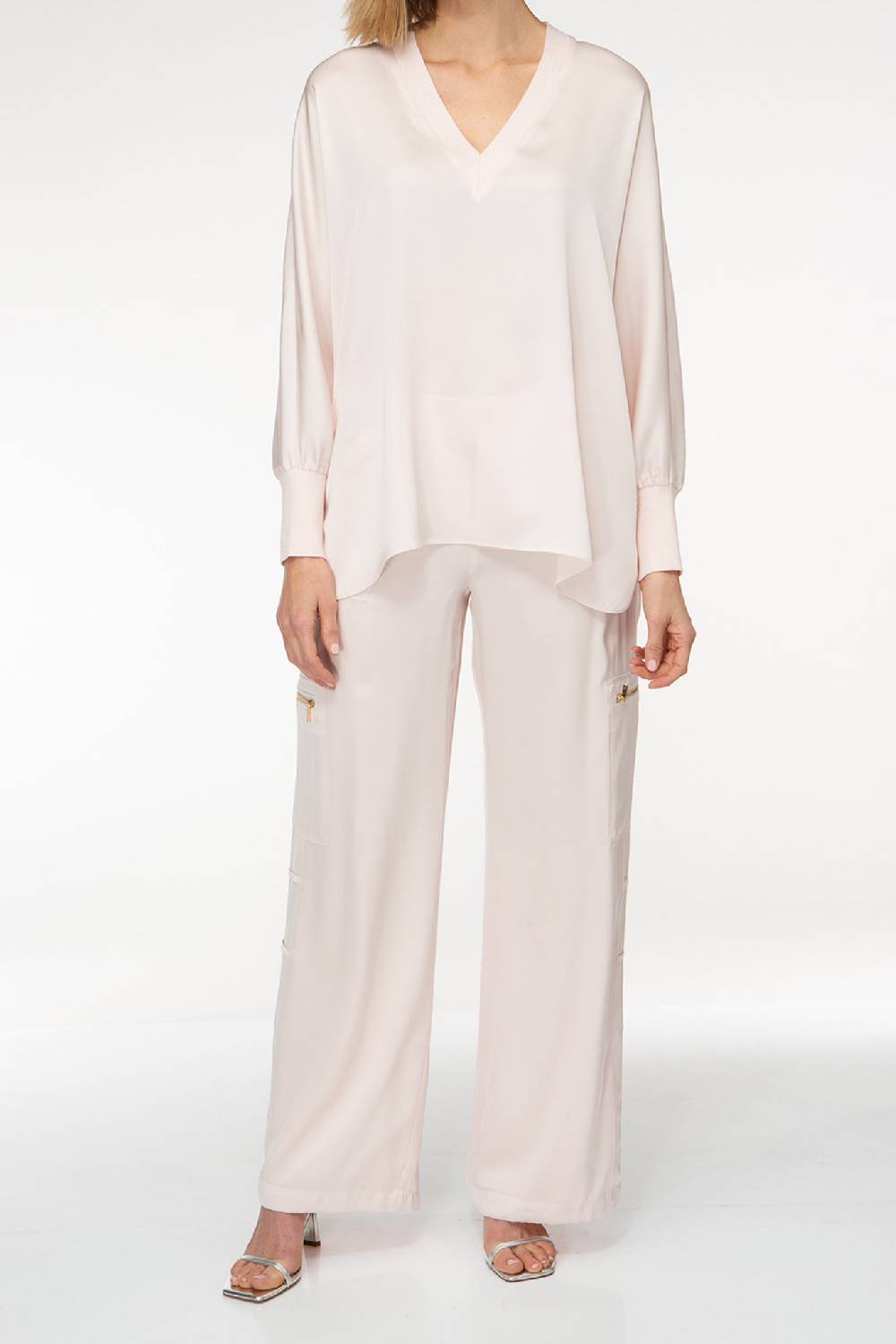 IVI GmbH SOLID SILK Tunika rosé VIP-Rabatte