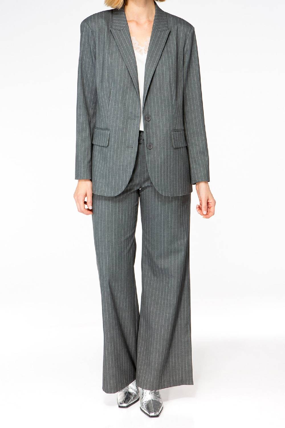 IVI GmbH PINSTRIPE Klassischer Blazer graphit Im Verkauf