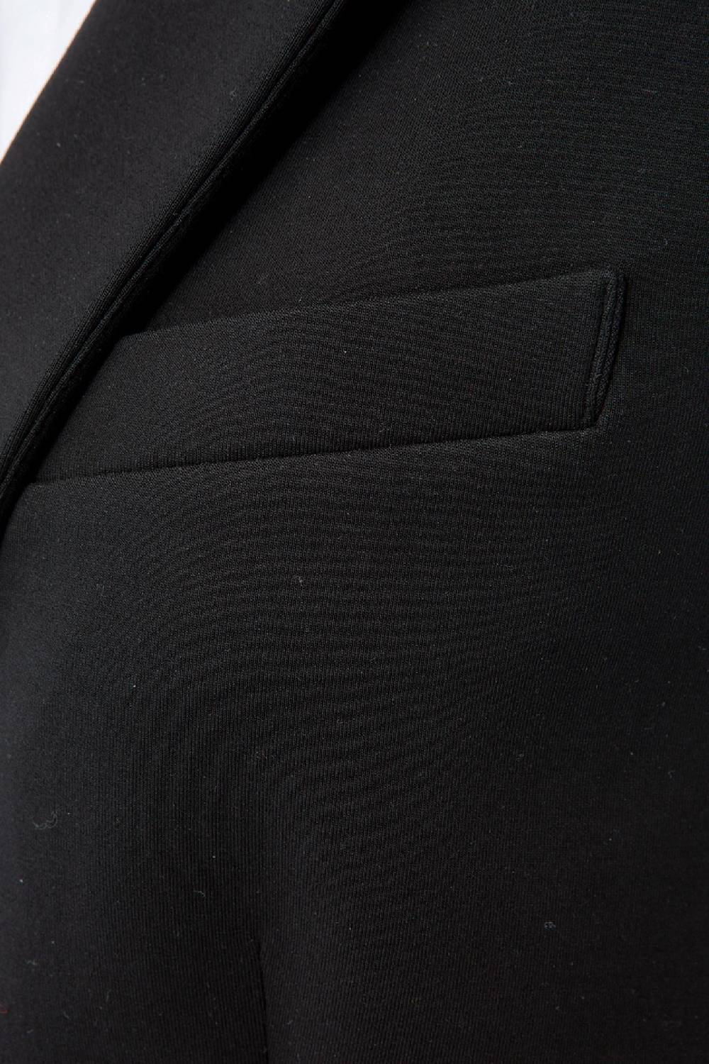 IVI GmbH SOLID JERSEY Weste mit Reverskragen schwarz Online