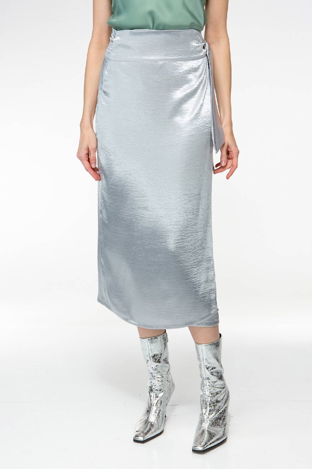 IVI GmbH METALLIC Wickelrock silber Hotsell