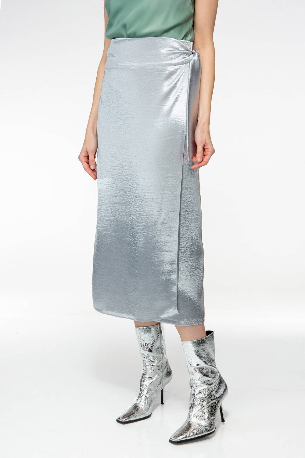 IVI GmbH METALLIC Wickelrock silber Hotsell