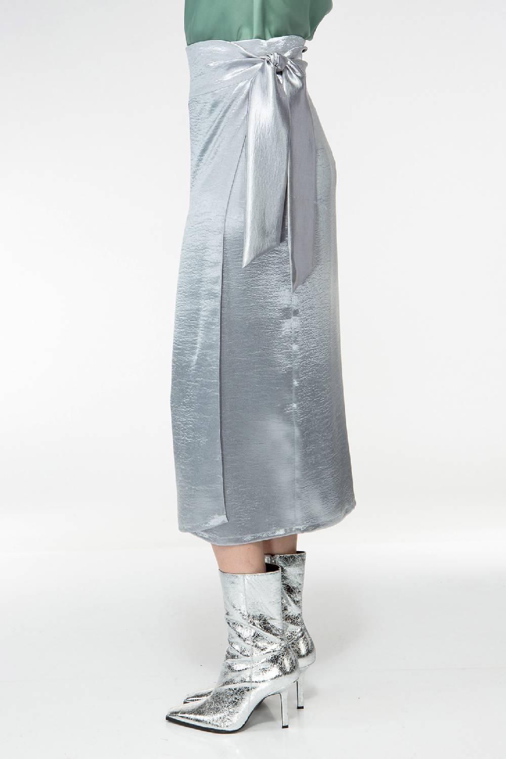 IVI GmbH METALLIC Wickelrock silber Hotsell