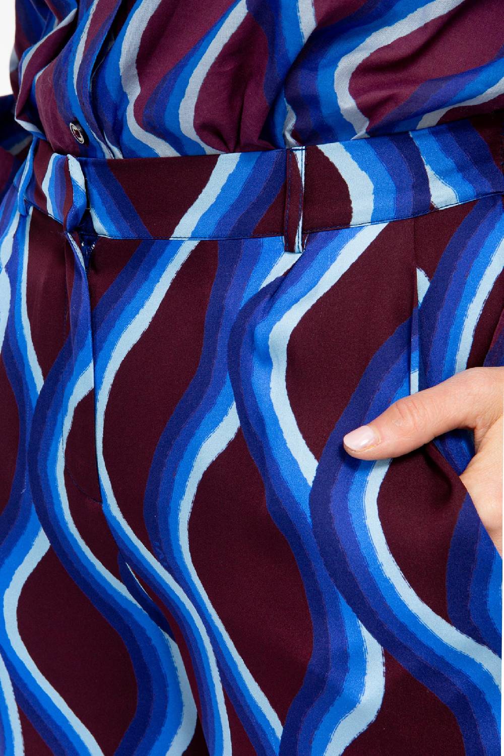 IVI GmbH PARADISE WAVE Seidenhose mit weitem Bein Limitierter Zeitrabatt