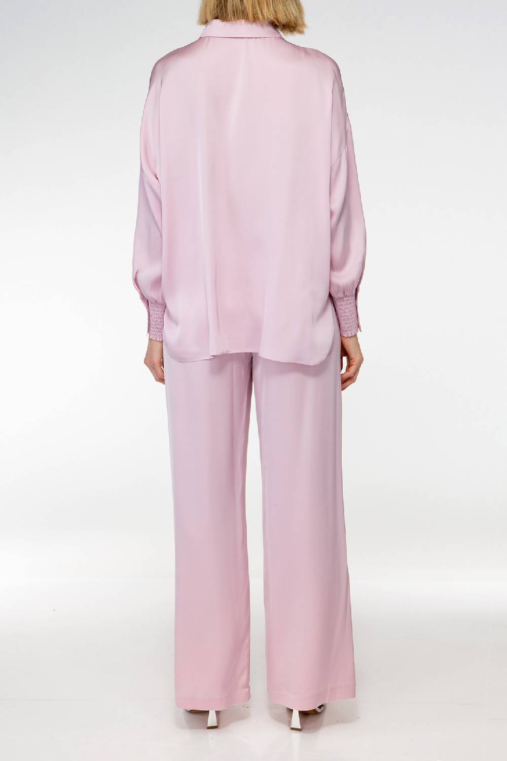 IVI GmbH SOLID SILK Tunika im Hemdblusen-Look bright rose Nur noch ein Tag übrig