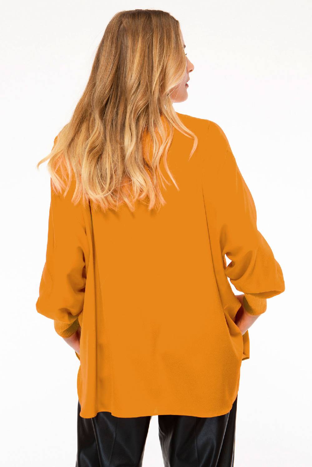 IVI GmbH SOLID SILK Tunika safran im Angebot