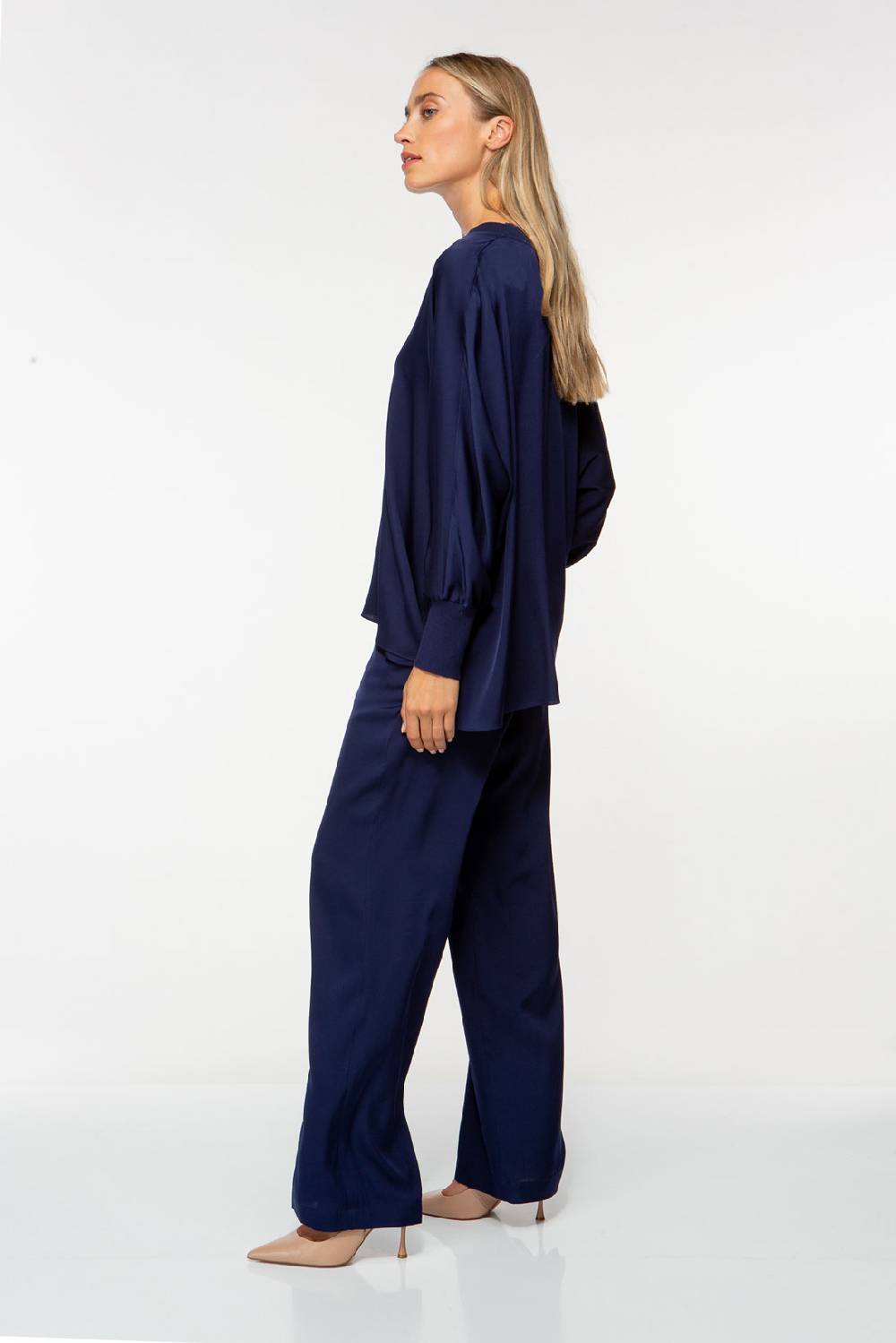 IVI GmbH SOLID SILK Tunika navy Schlussverkauf