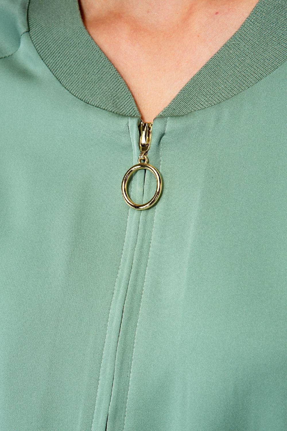IVI GmbH SOLID SILK Seidenblouson salbei Begrenzt auf 3 Tage