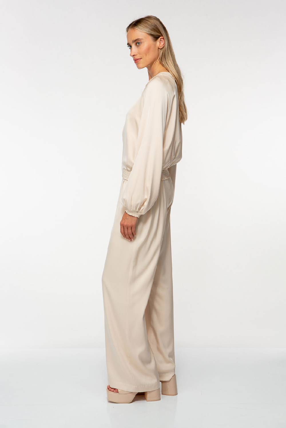 IVI GmbH SOLID SILK Seidenblouson light sand 50% Rabatt für begrenzte Zeit