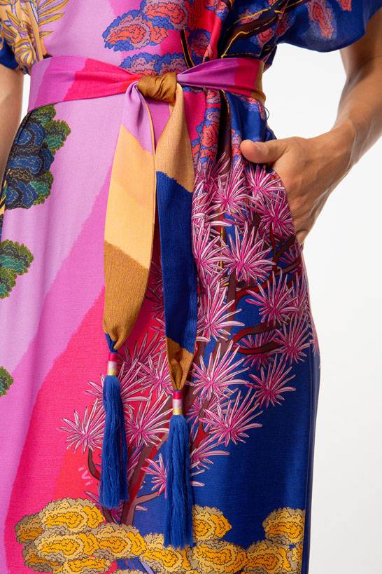 IVI GmbH SEA OF DUNES Kaftankleid multicolor Meist gekauft
