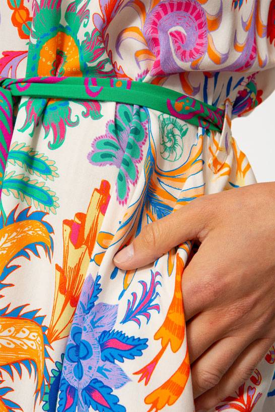 IVI GmbH SEASTAR Kaftankleid multicolor Blitzverkäufe