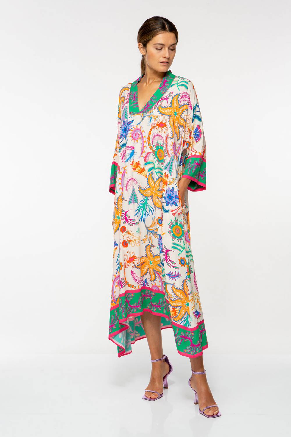 IVI GmbH SEASTAR Kaftankleid multicolor Blitzverkäufe