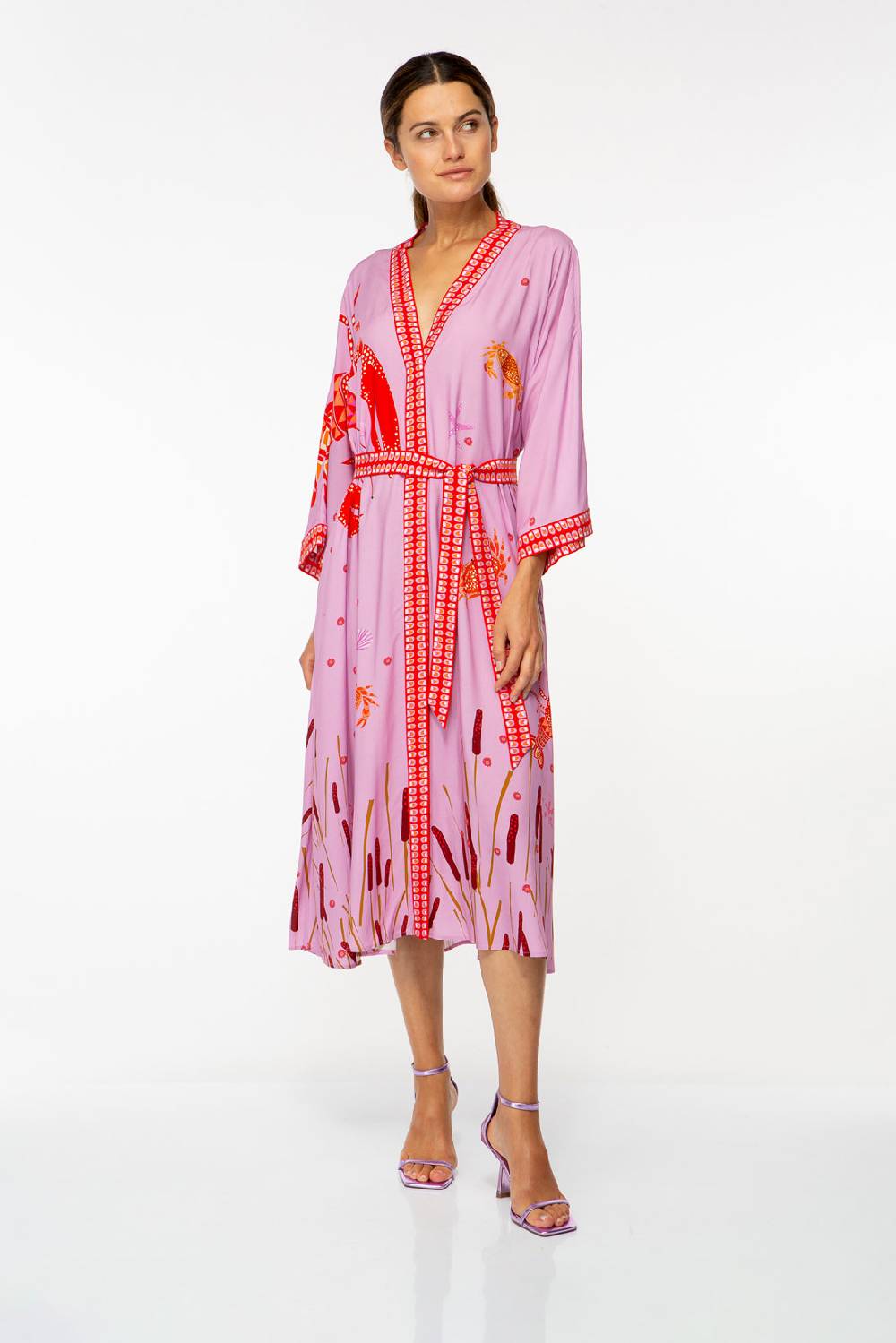 IVI GmbH LOBSTER Kaftankleid pink Kostenloser Versand