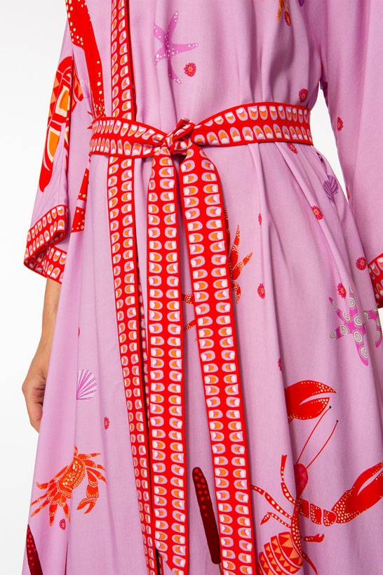 IVI GmbH LOBSTER Kaftankleid pink Kostenloser Versand