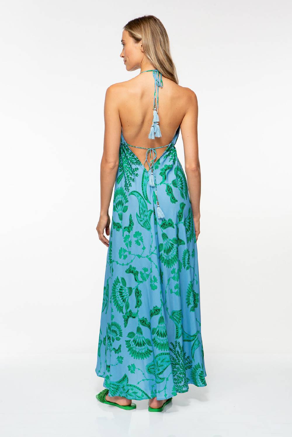 IVI GmbH CORAL FLOWER Maxikleid mit Print ocean Limitierter Zeitrabatt