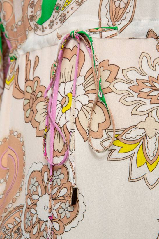 IVI GmbH PAISLEY Chiffon Kleid multicolor Versandkostenfrei