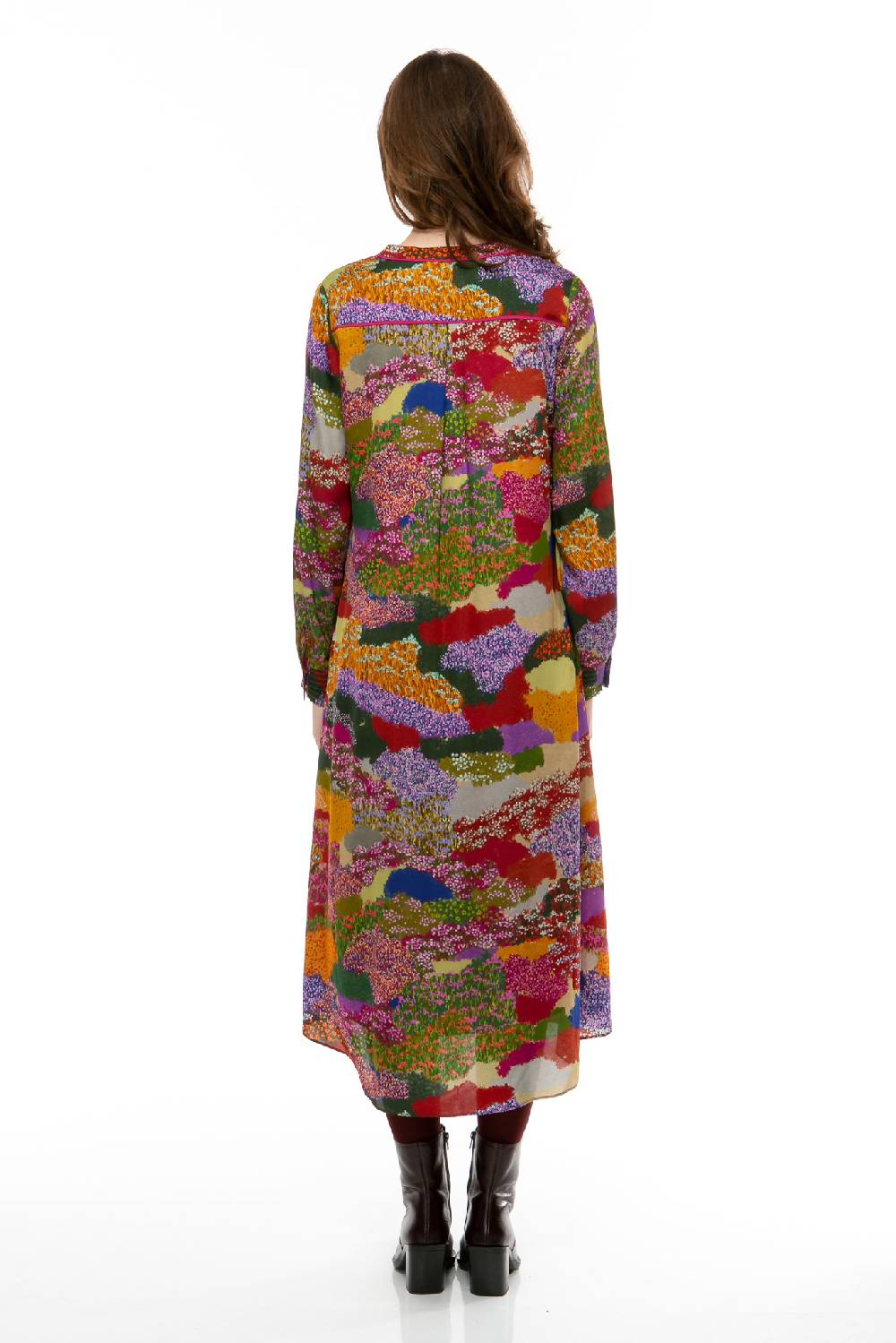 IVI GmbH FLOWER FIELDS Seidenkleid multicolor Neueste Mode