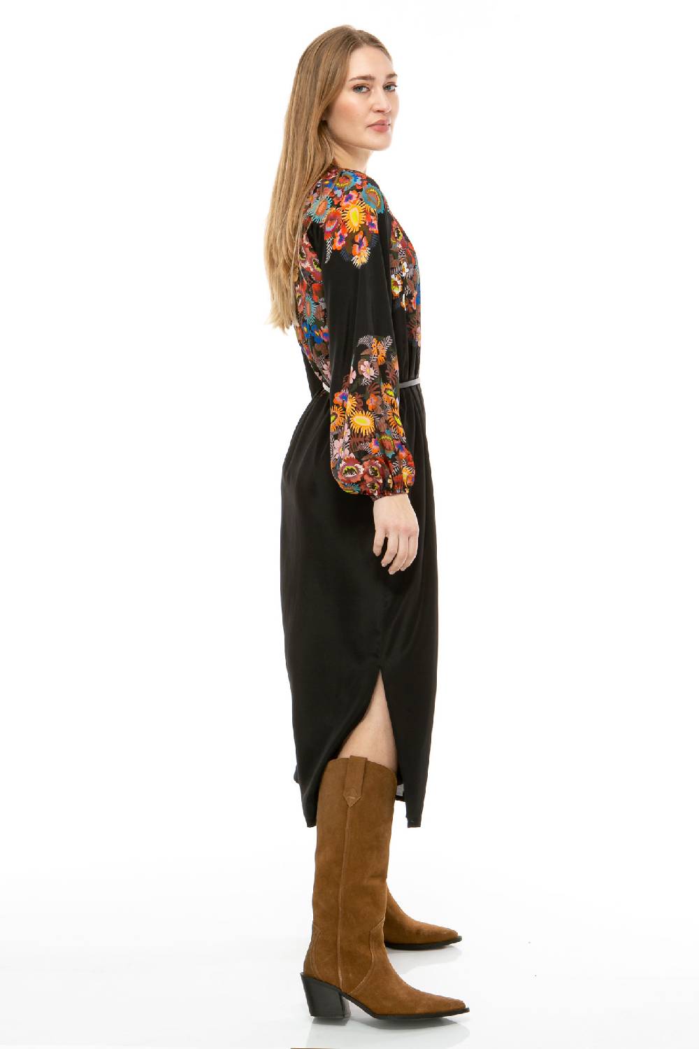 IVI GmbH FLOWER BALL Kleid schwarz Online Outlet