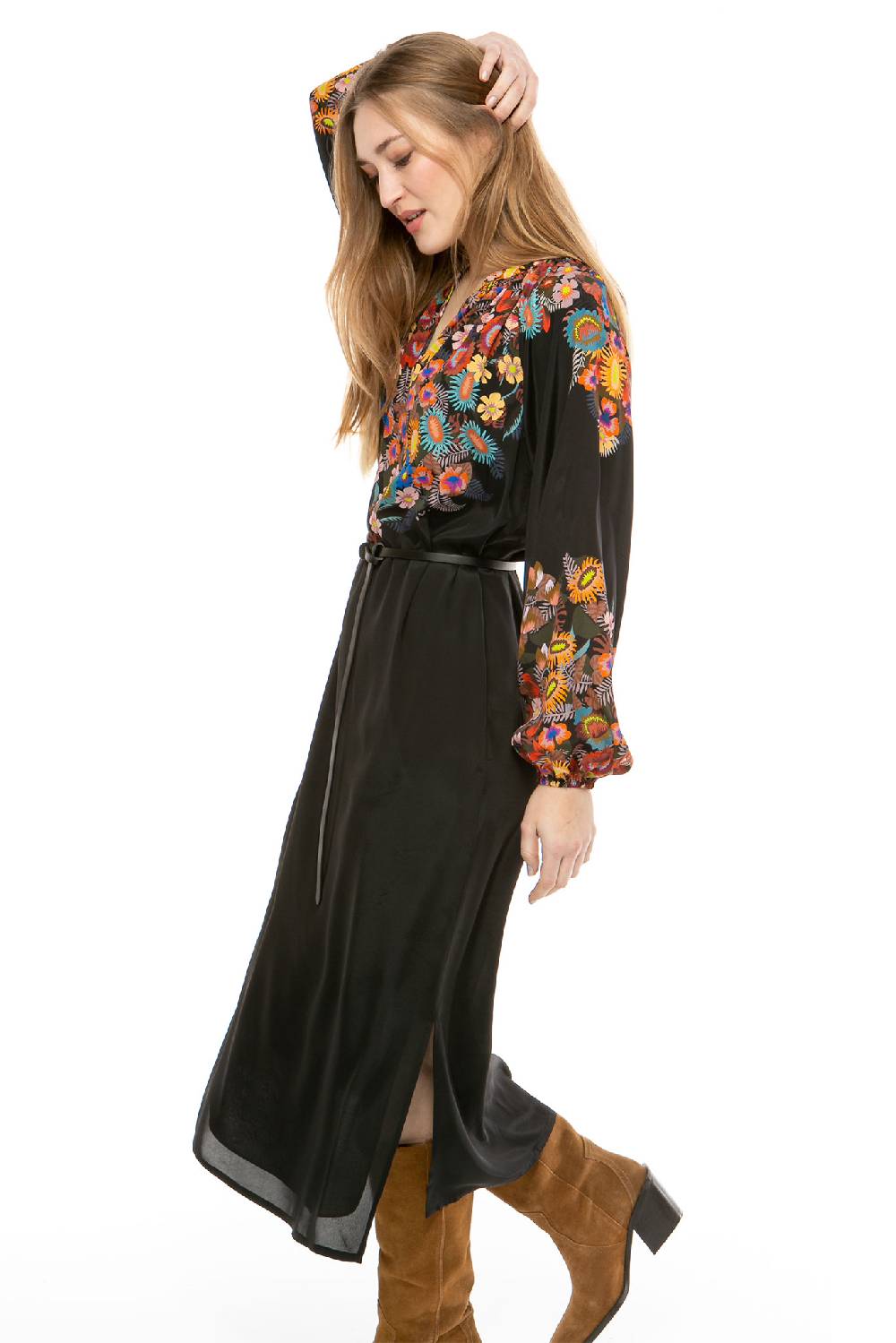 IVI GmbH FLOWER BALL Kleid schwarz Online Outlet