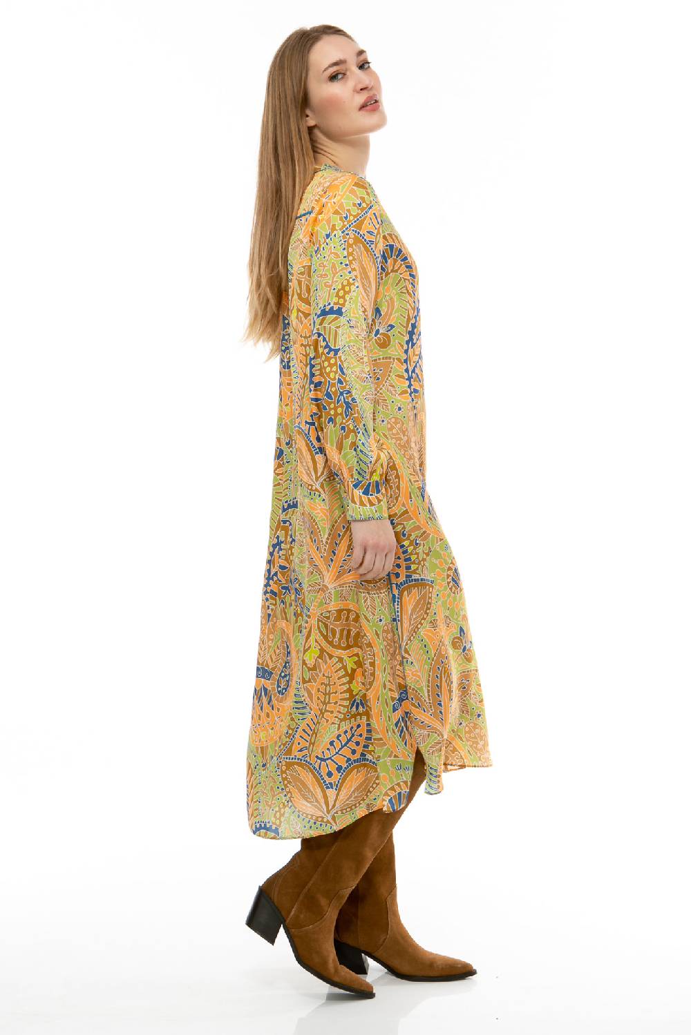 IVI GmbH PAISLEY ALLOVER Seidenkleid multicolor Saisonale Angebote