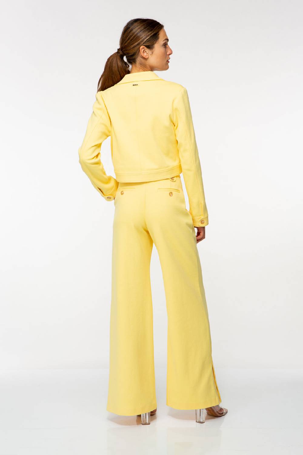 IVI GmbH SOLID JERSEY Verkürzter Blazer pastel sun Zeitbegrenzte Promotion